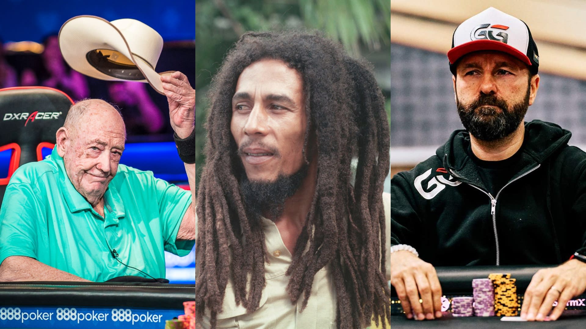 La insólita anécdota de Doyle Brunson y Negreanu con Bob Marley