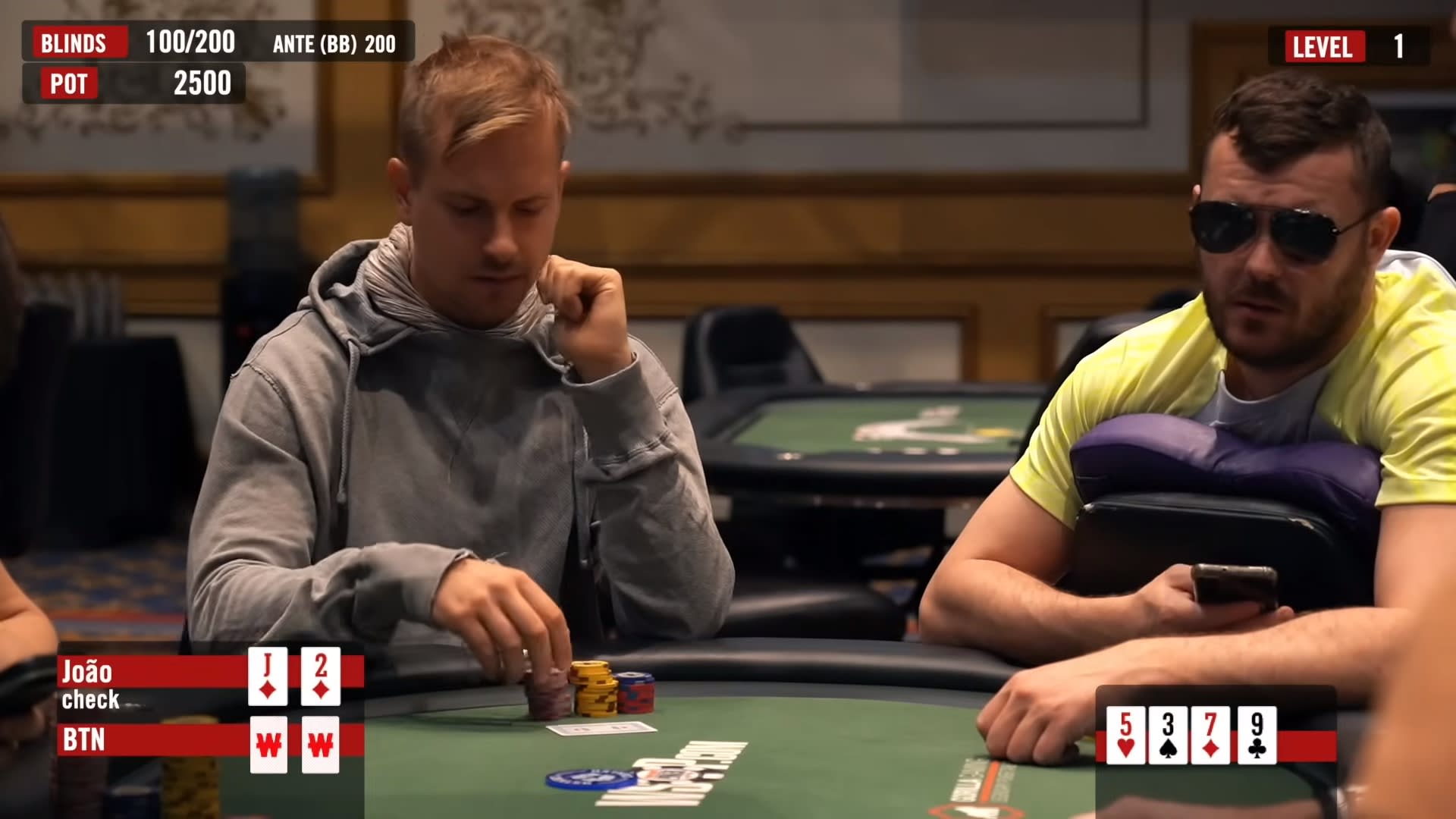[VIDEO] En la mente de un Pro: Joao Vieira se cruza con Isildur1 en la WSOP