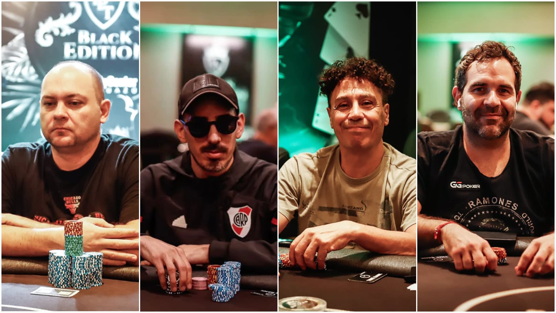 Repleta de figuras, se juega la mesa final del Iguazú Poker Tour