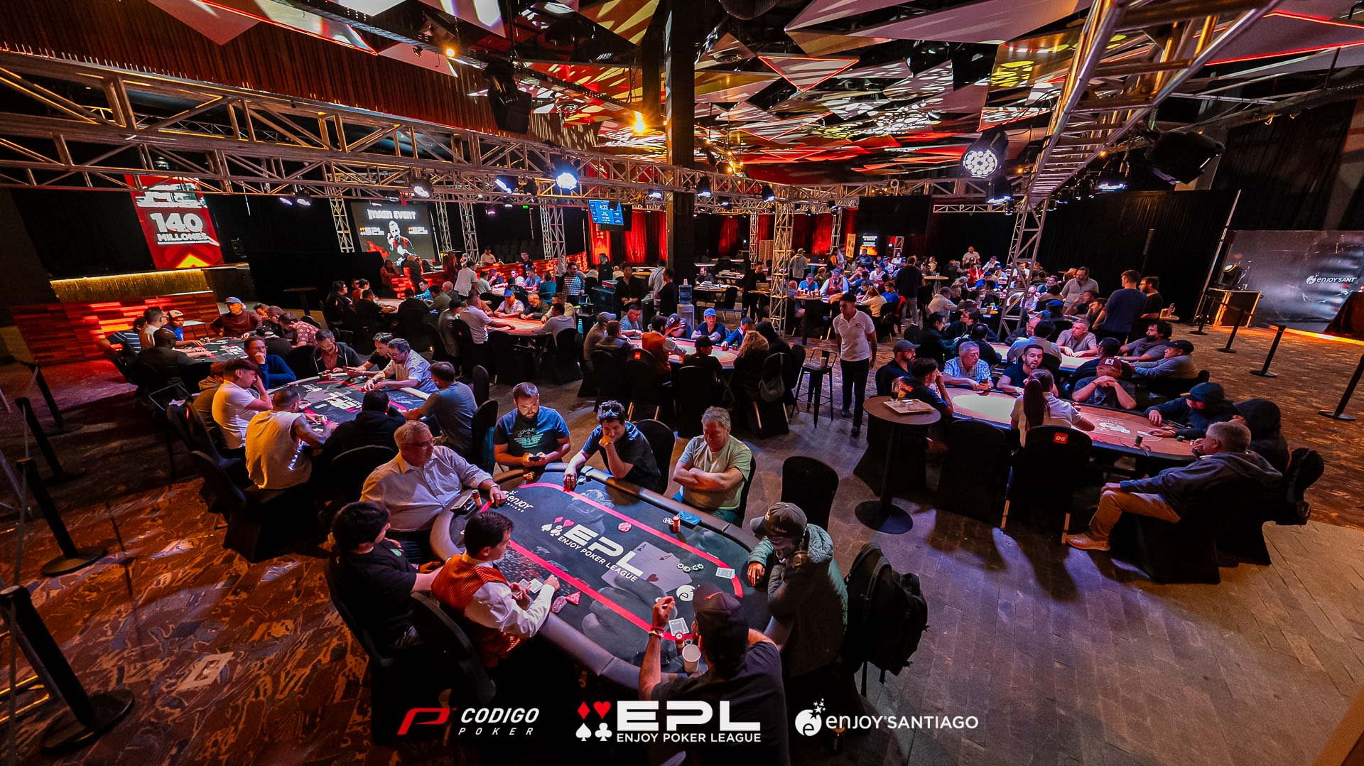 Pasa el «18XL» clasificando al High Roller del EPL Santiago