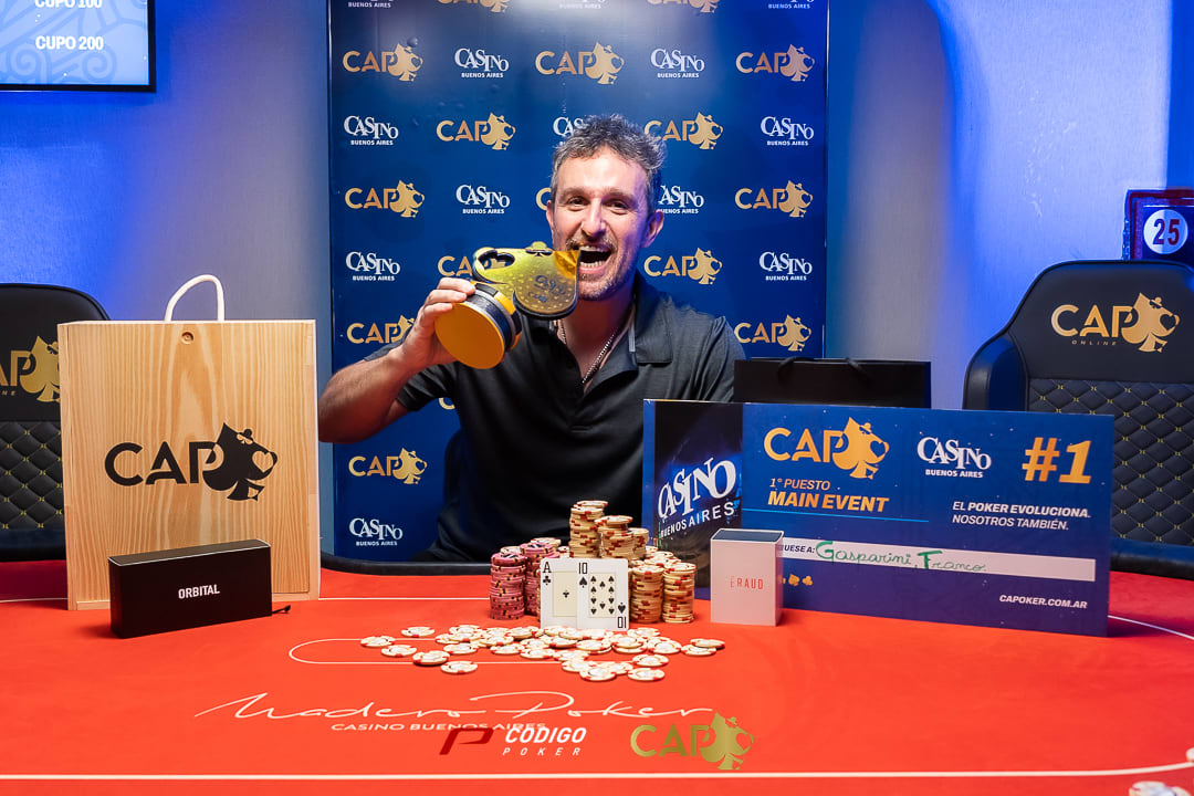 CAP Buenos Aires: Gasparini es el nuevo campeón argentino