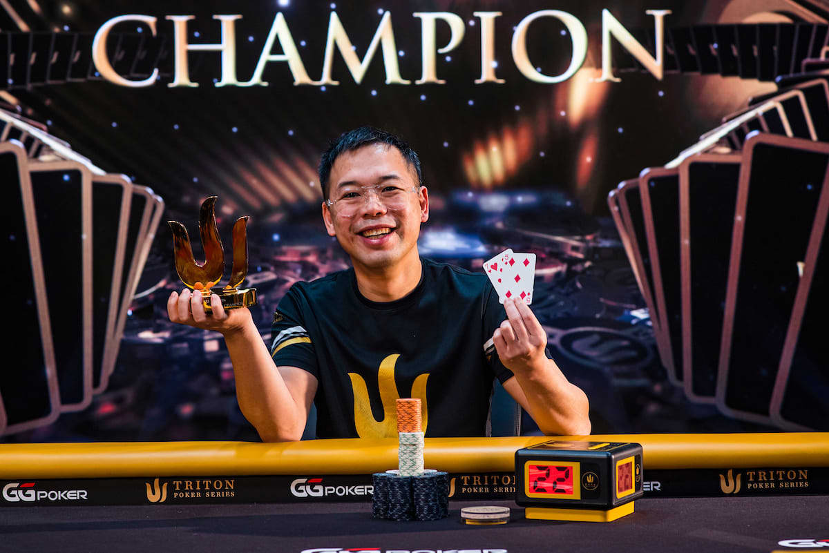Campeón y millonario: Elton Tsang ganó su primer torneo en las Triton