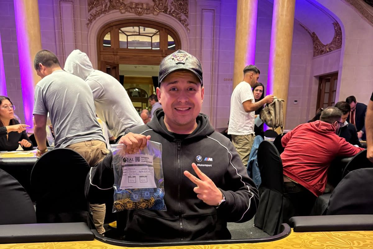 Konkolowicz lideró el primer día del Carrasco Poker Series