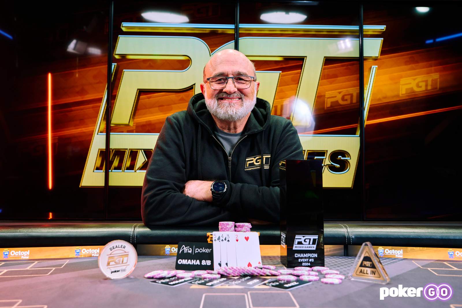 [VIDEO] Mori Eskandani,presidente de PokerGO, conquistó un PGT Mixed Games