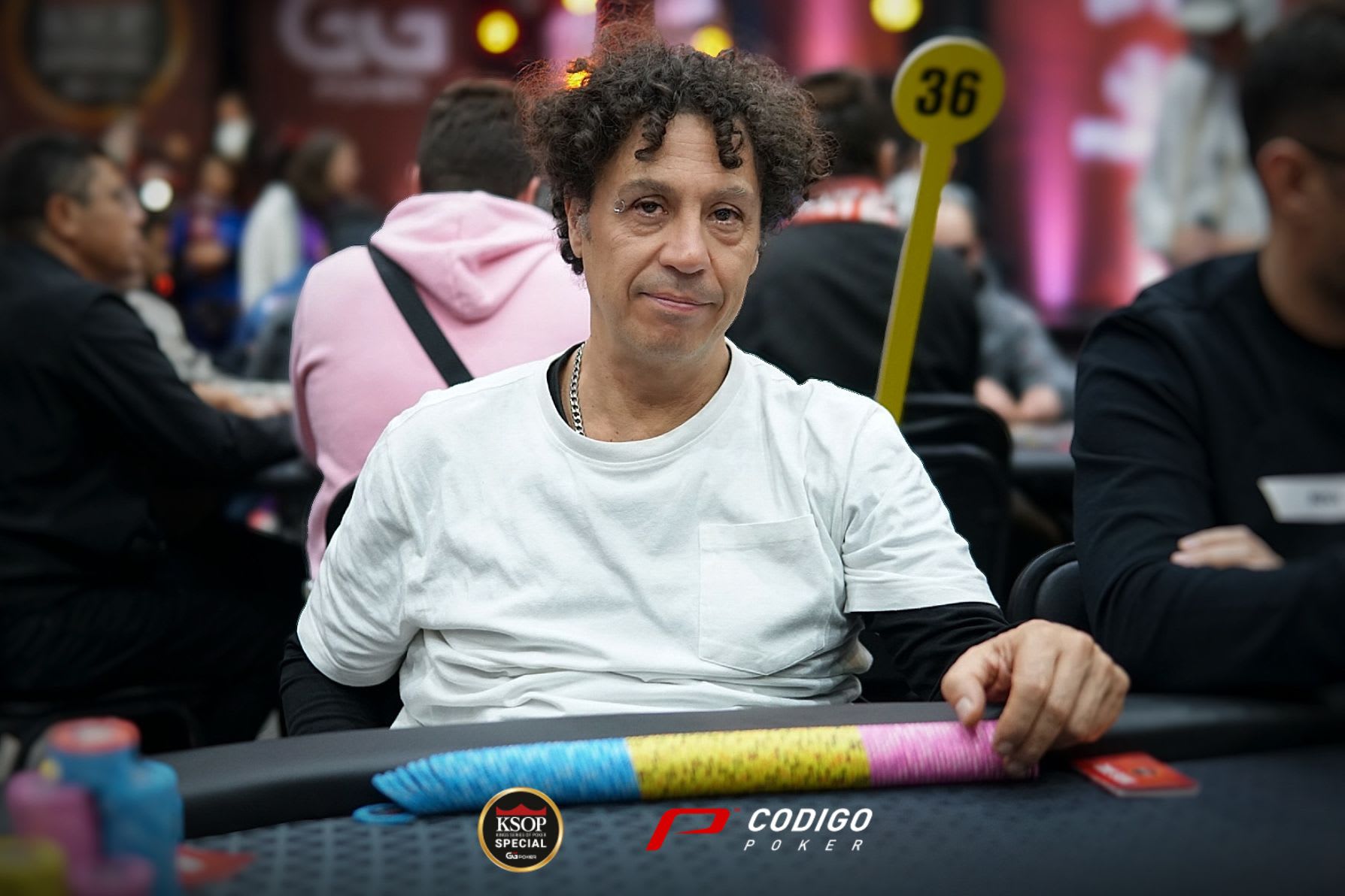 KSOP Camboriú: Bartolo Belluscio avanzó entre los mejores del Main Event
