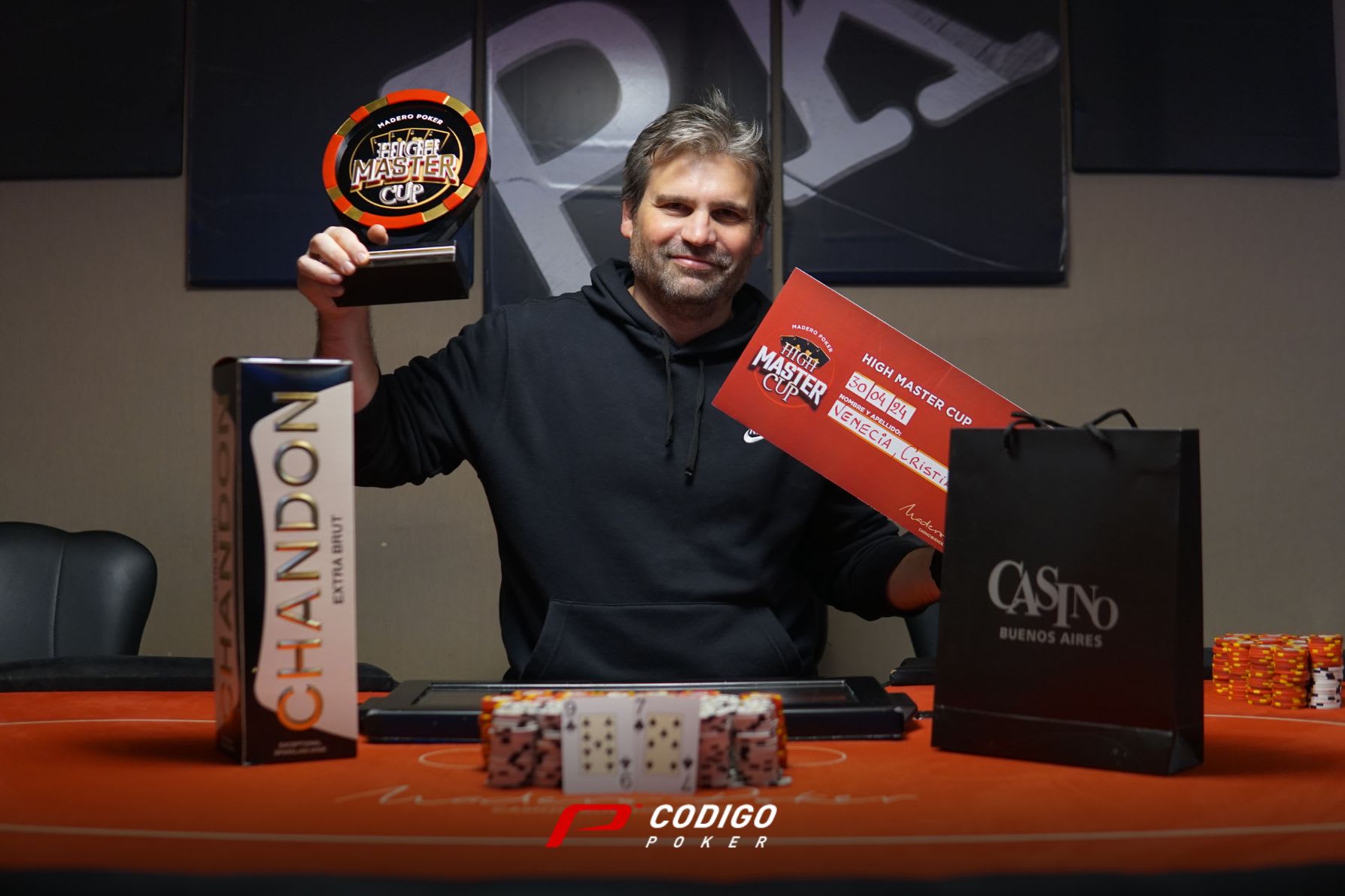 Master Cup: Cristian Venecia se quedó con el High Master