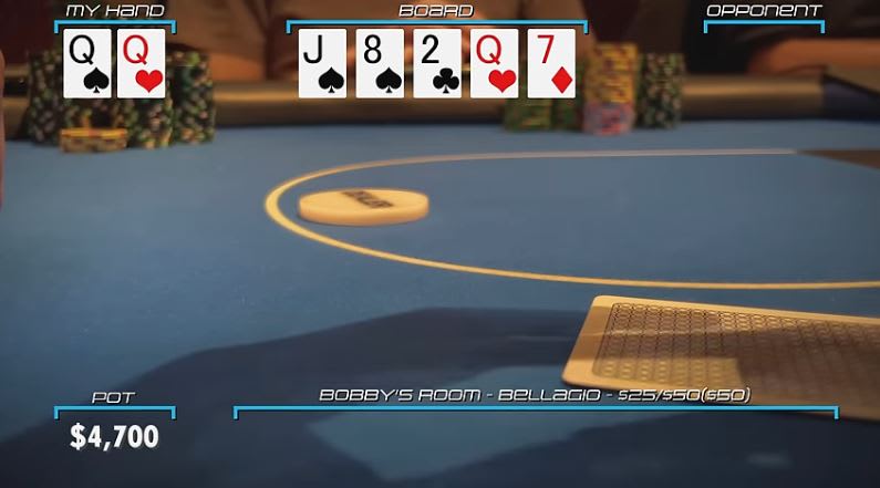¿Hubieras foldeado esta mano con las segundas nueces?