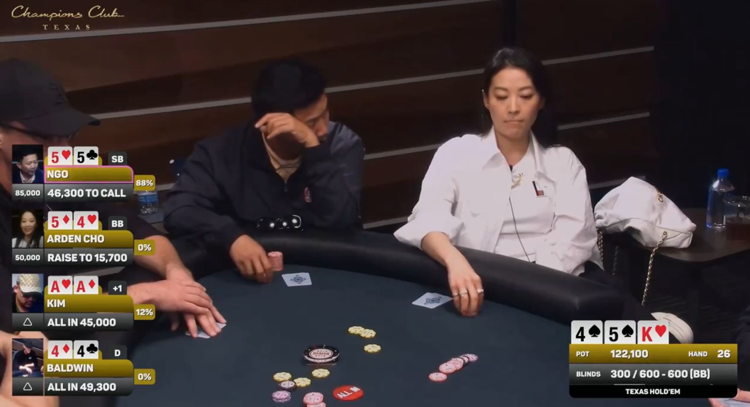 ¡Increíble! Un cuádruple all-in termina con un river impactante