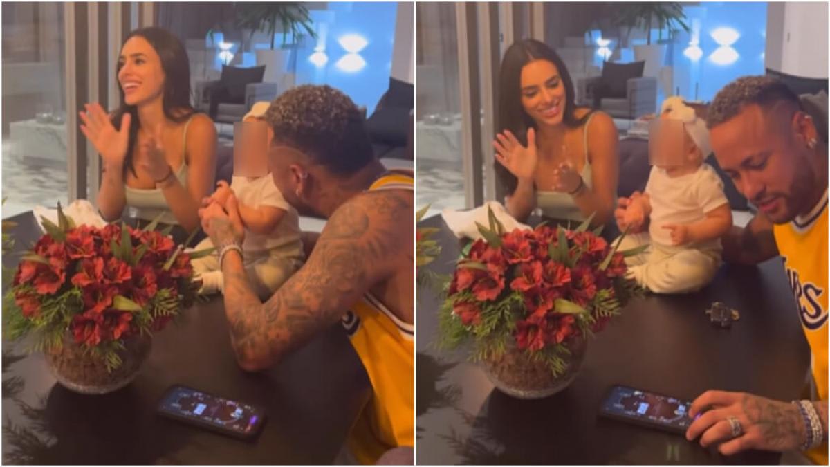 Neymar se hace viral por jugar al poker en el cumpleaños de su hija