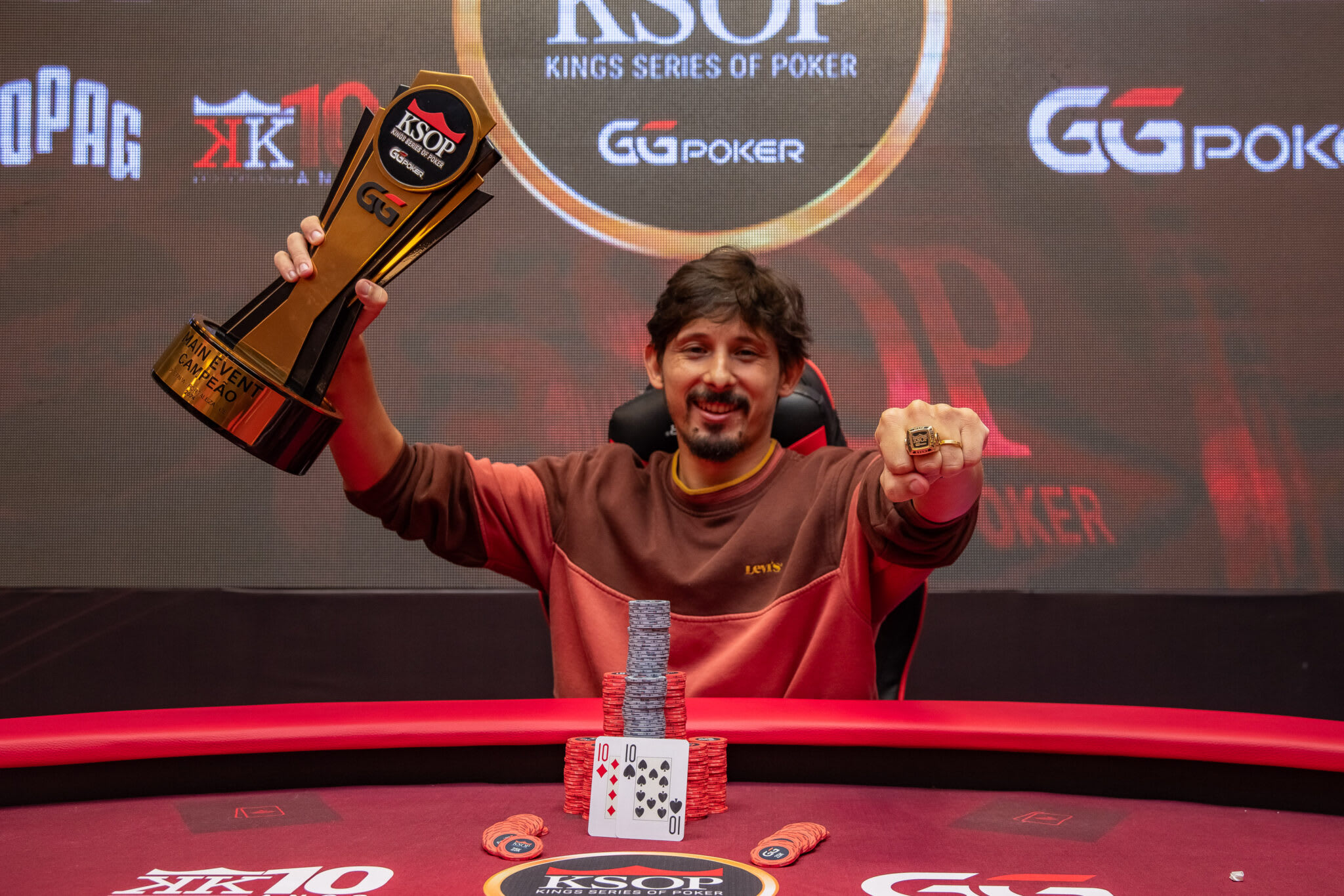 Caio Guedes ganó el Main Event del KSOP GGPoker Fortaleza