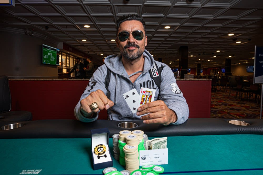 Guillermo De La Vega ganó su segundo anillo de la WSOP-C