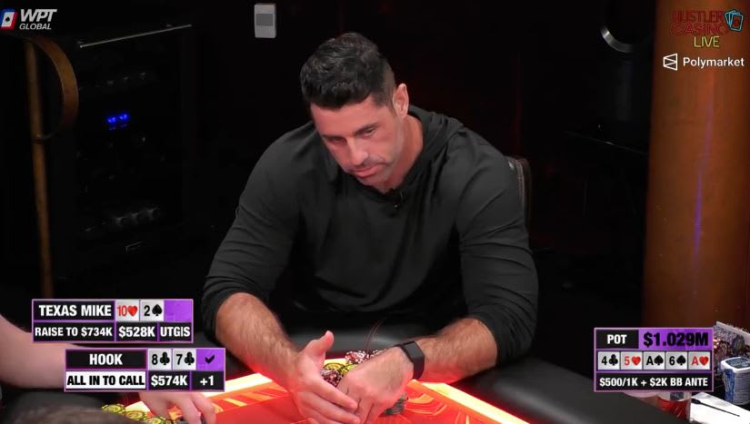 ¡De locos! Un bluff con 10-2 por un millón de dólares