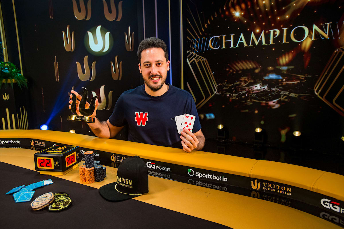 [VIDEO] Adrián Mateos metió un bombazo por US$1,7M en la Triton Series