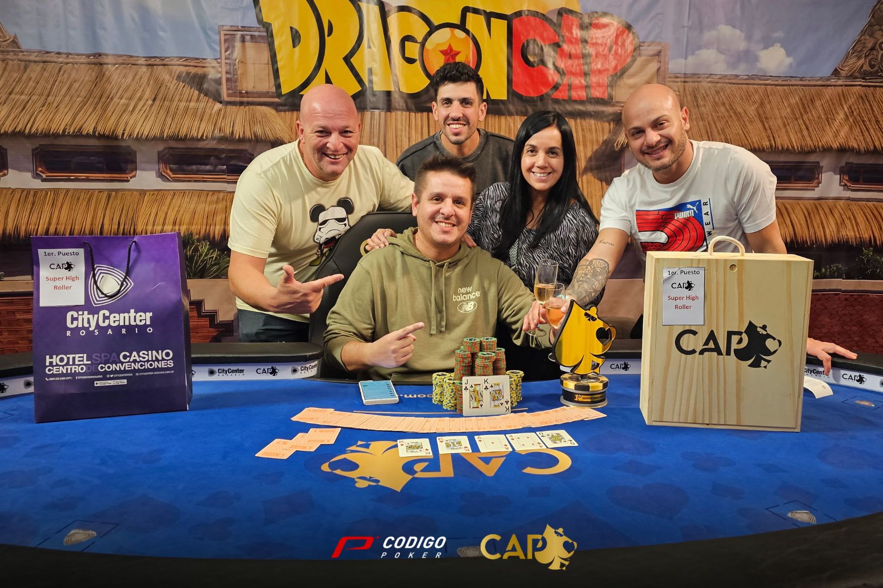Lesta es el campeón del Super High Roller del CAP Rosario