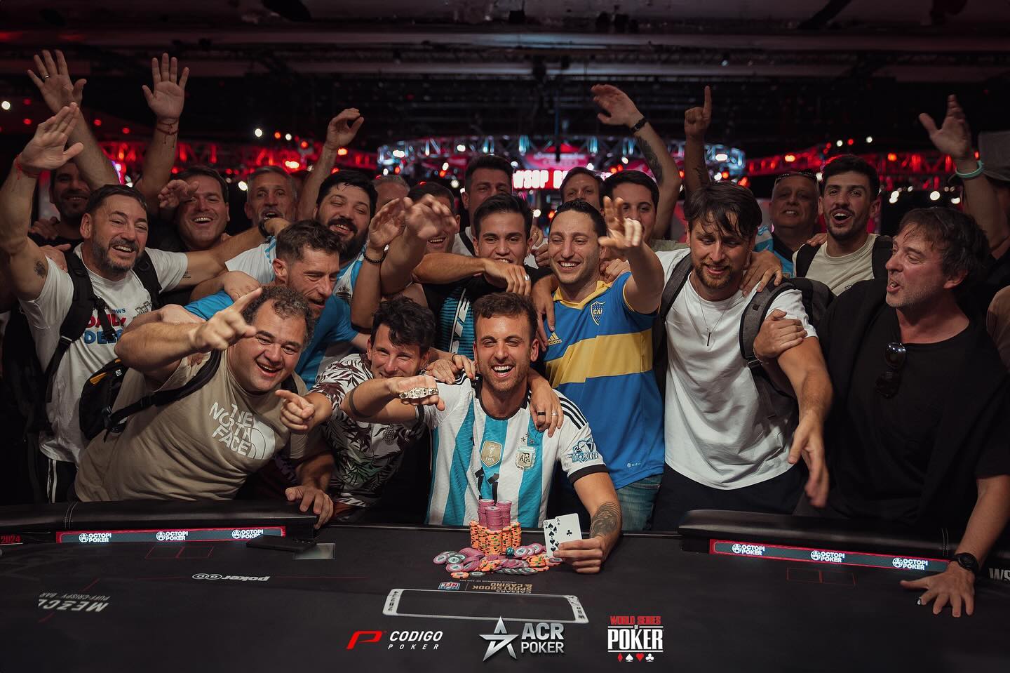 Franco Spitale y el grito de Messi en la WSOP: un momento que hizo historia