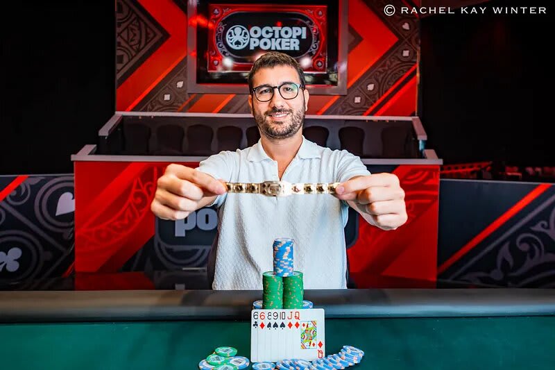 Dario Sammartino por fin es campeón mundial de poker