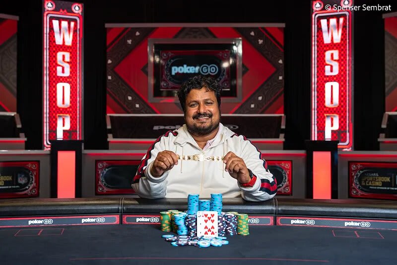 Santhosh Suvarna ganó el evento más caro de la WSOP