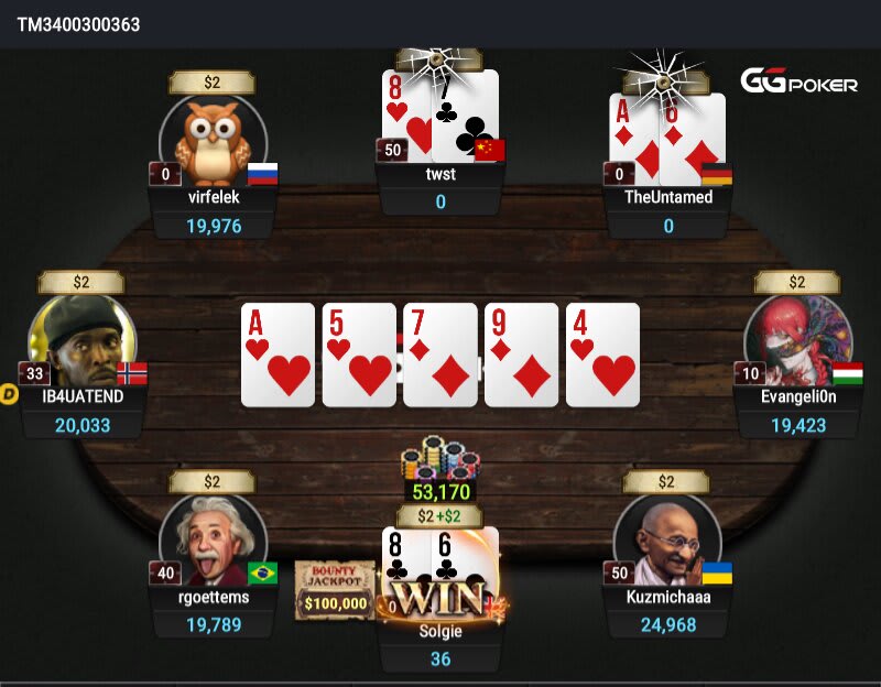 Ganó US$100K con 8 dólares: GGPoker entregó otro Bounty Jackpot