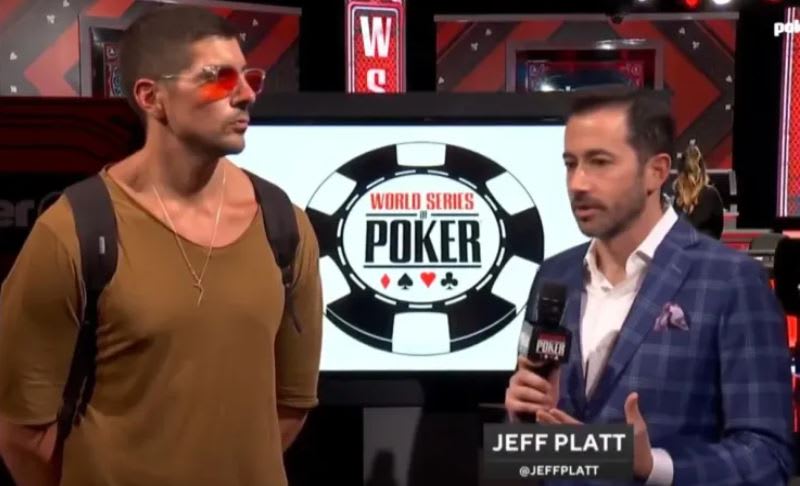 Una sincera entrevista en la WSOP que se volvió viral