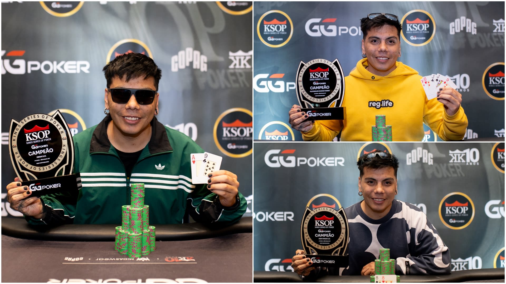 El tricampeón increíble: Fonseca ganó tres títulos en San Pablo