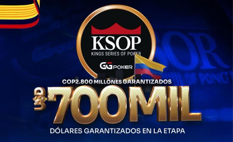 El poker se toma Colombia: el KSOP llega con el mayor garantizado del país