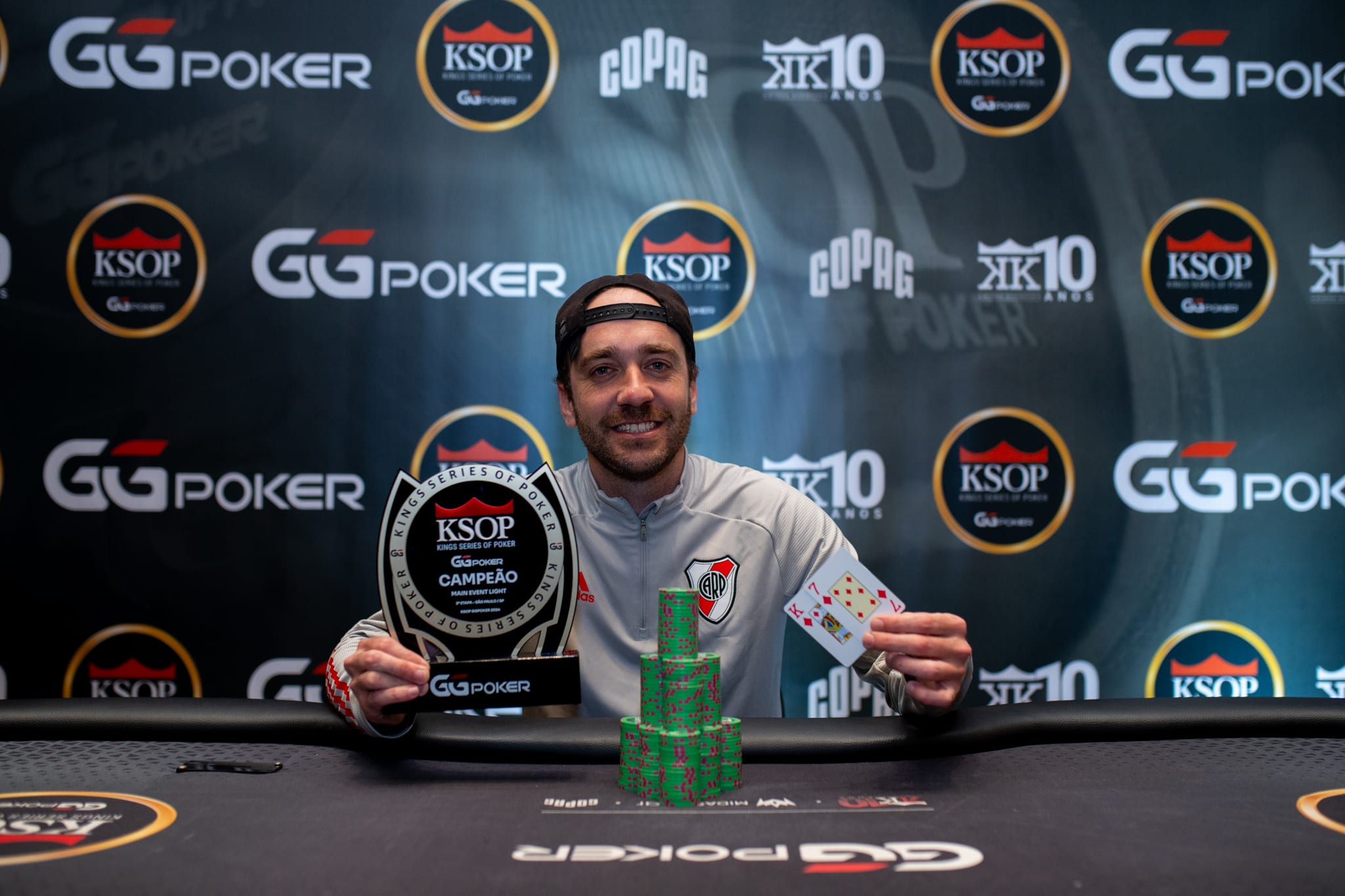 Marcelo Ortiguela se quedó con el Main Event Light del KSOP