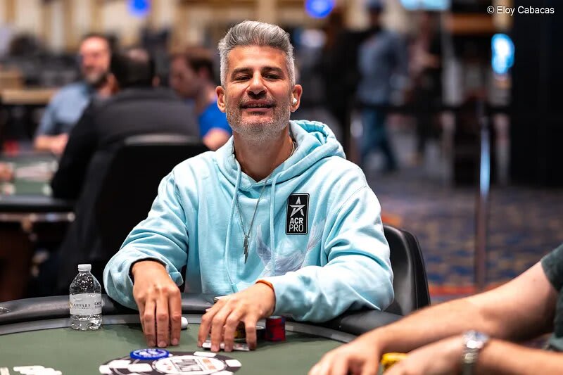 Barbero avanzó al Día 2 del Limit 2-7 Triple Draw Championship