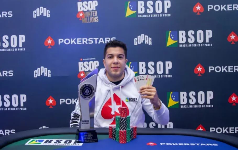 José Orlando ganó el PLO5 1-Day High Roller del BSOP Winter Millions
