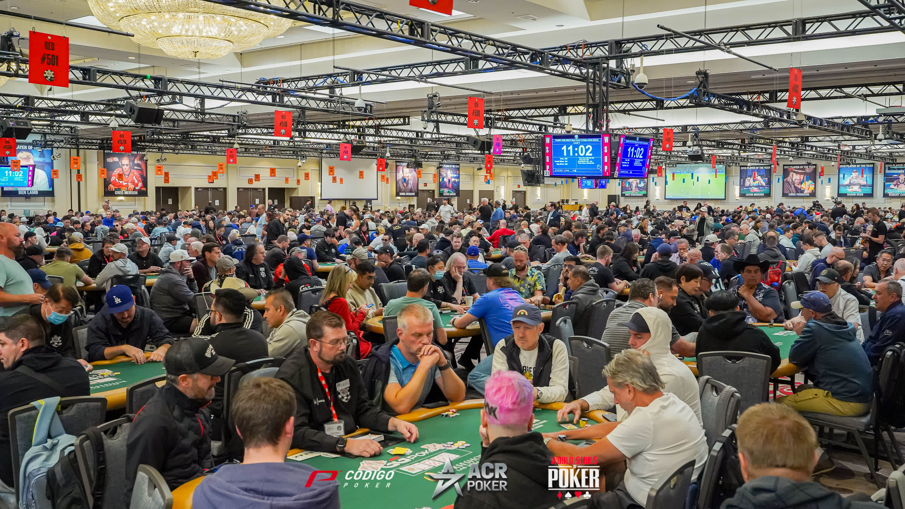 El Main Event de la WSOP volvió a romper su récord de asistencia