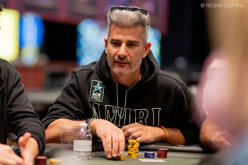 Nacho Barbero está entre los mejores del 7 Card Stud Championship