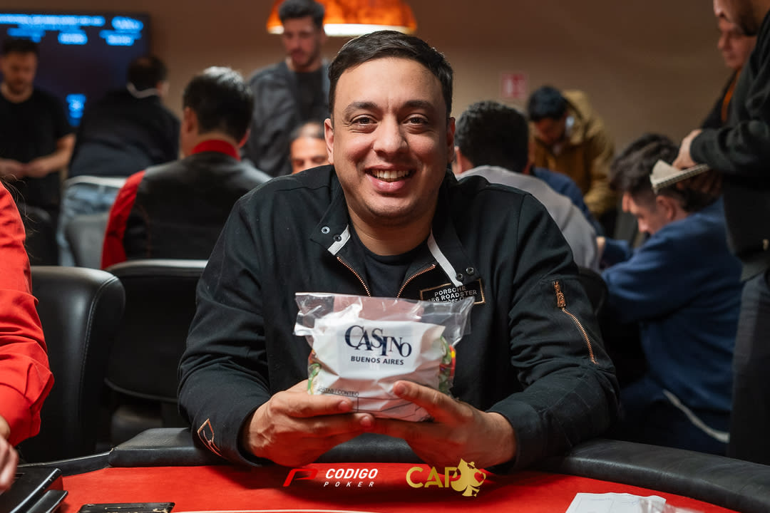 CAP Buenos Aires: Costich comandó el Día 1B del Main Event