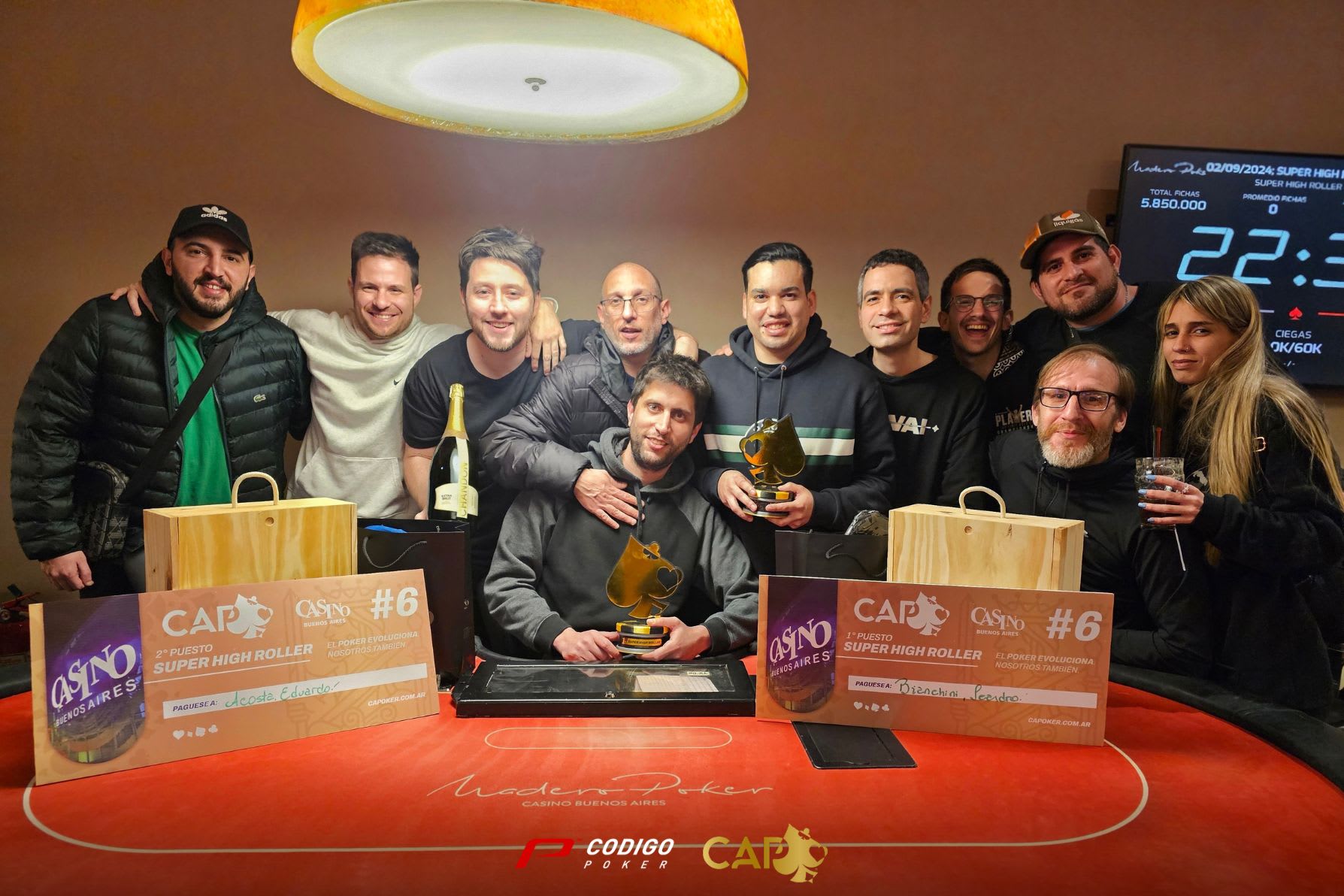 Leandro Bianchini se cargó el SHR del CAP Buenos Aires por US$48K