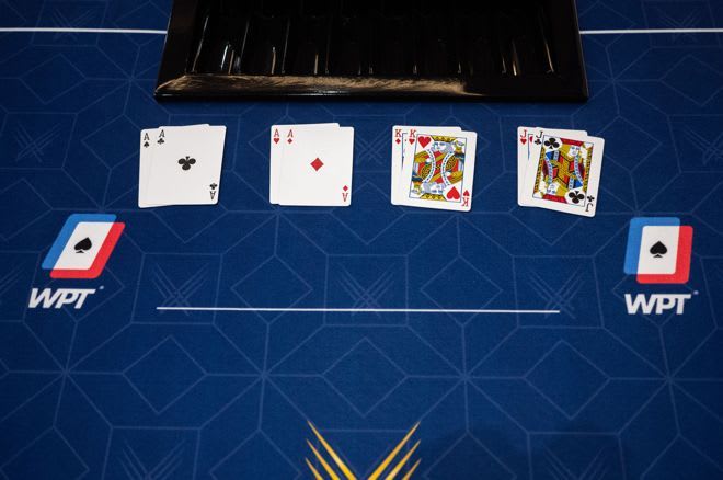 Ases vs. Ases, Reyes y Jotas: la increíble mano del WPT