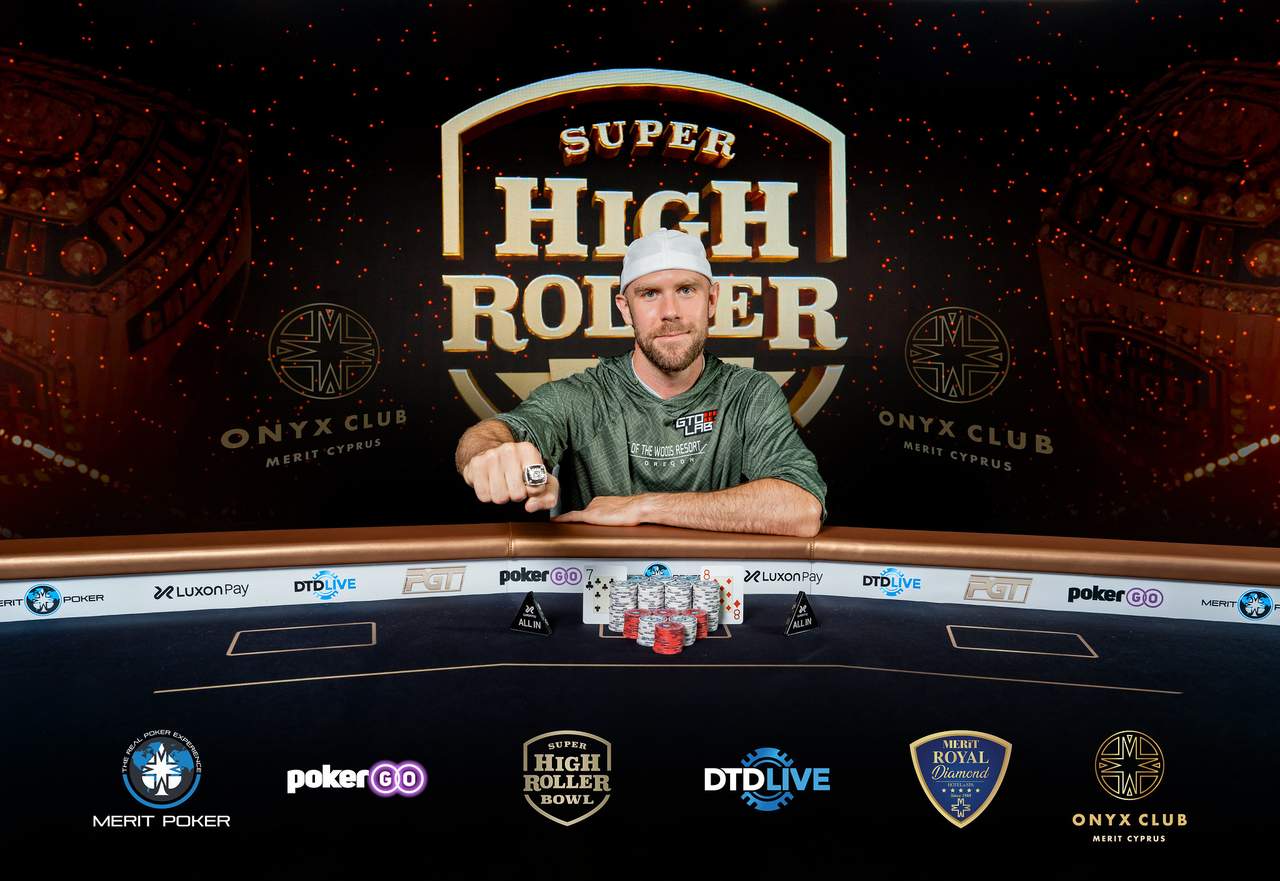Seth Davies le ganó a Juan Pardo el estelar Super High Roller Bowl IX
