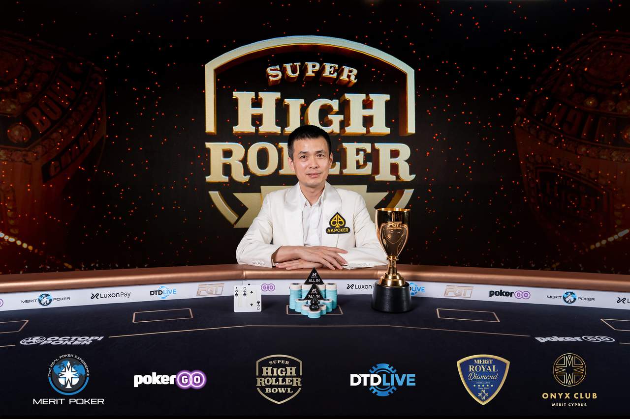 [VIDEO] Quan Zhou ganó la segunda copa del Super High Roller Series
