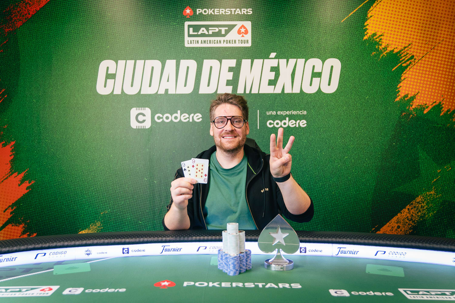 Tricampeón imparable: Rui Bouquet volvió a ganar en el LAPT México