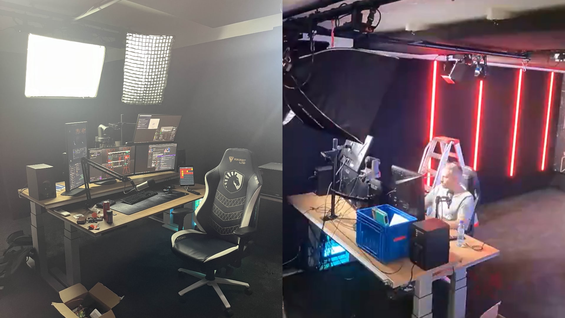 Lex Veldhuis presenta su estudio de streaming de última generación