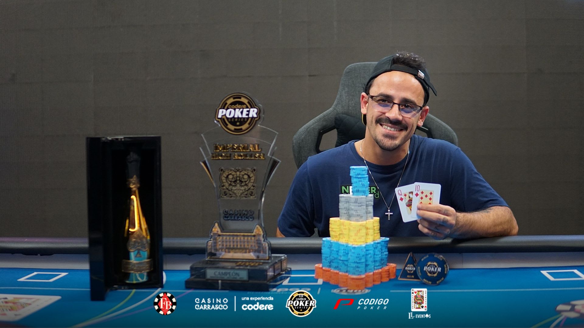 Iago Savino venció a Tomate Benítez y se quedó con el High Roller Imperial