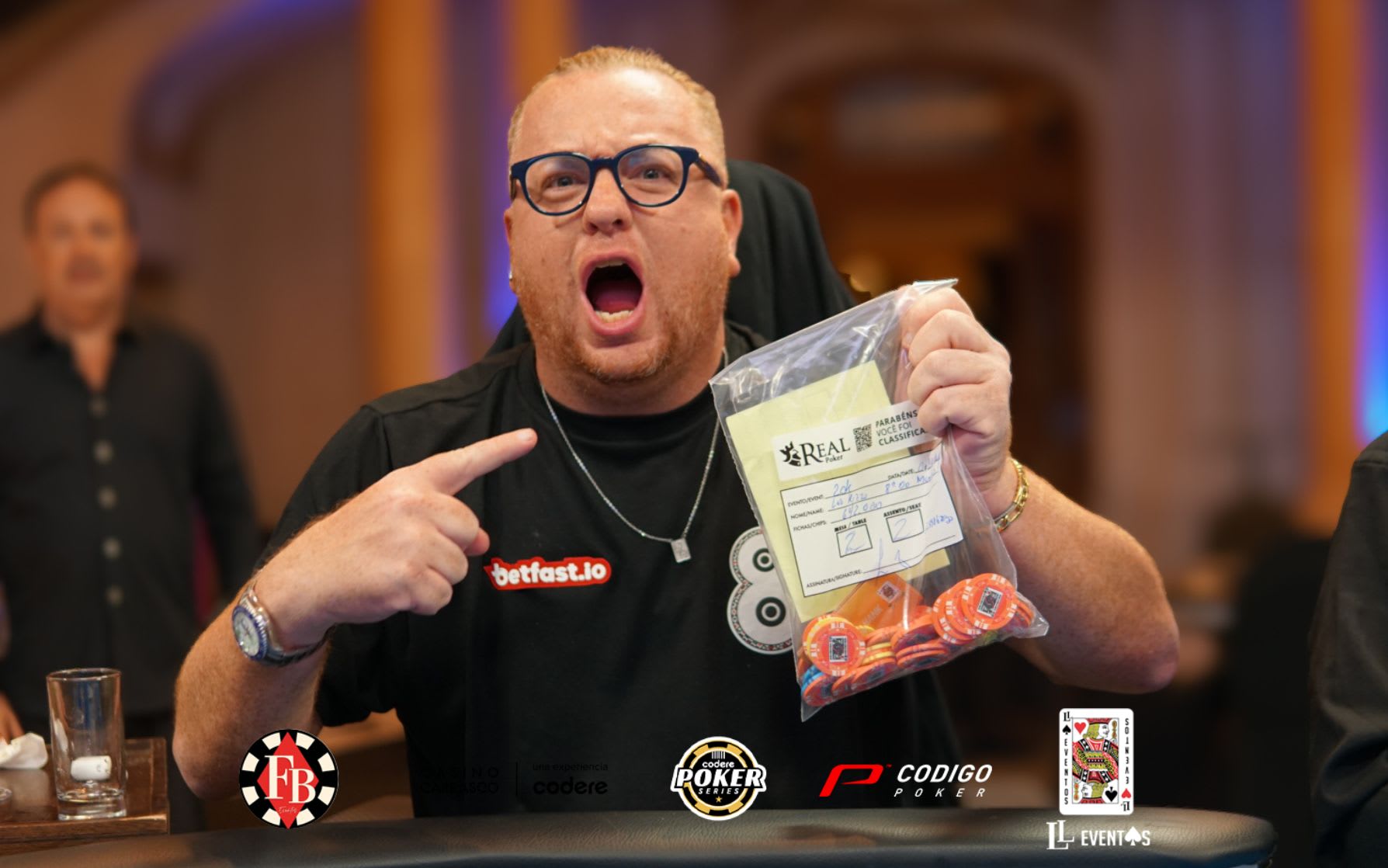 Leo Rizzo dominó el primer día del High Roller Imperial en Casino Carrasco