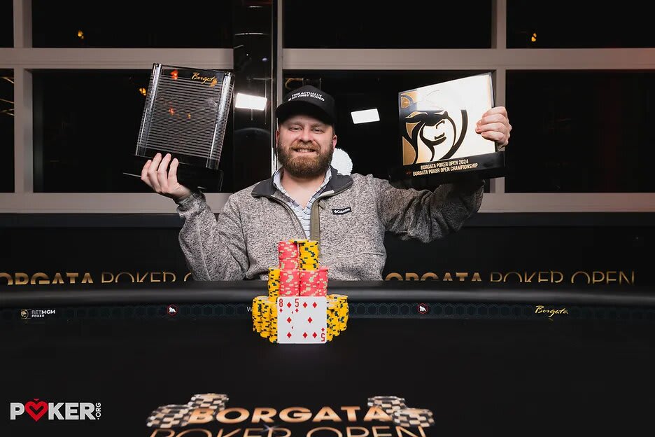 Donovan Dean no quiso chopear y derrotó a todos en el Borgata