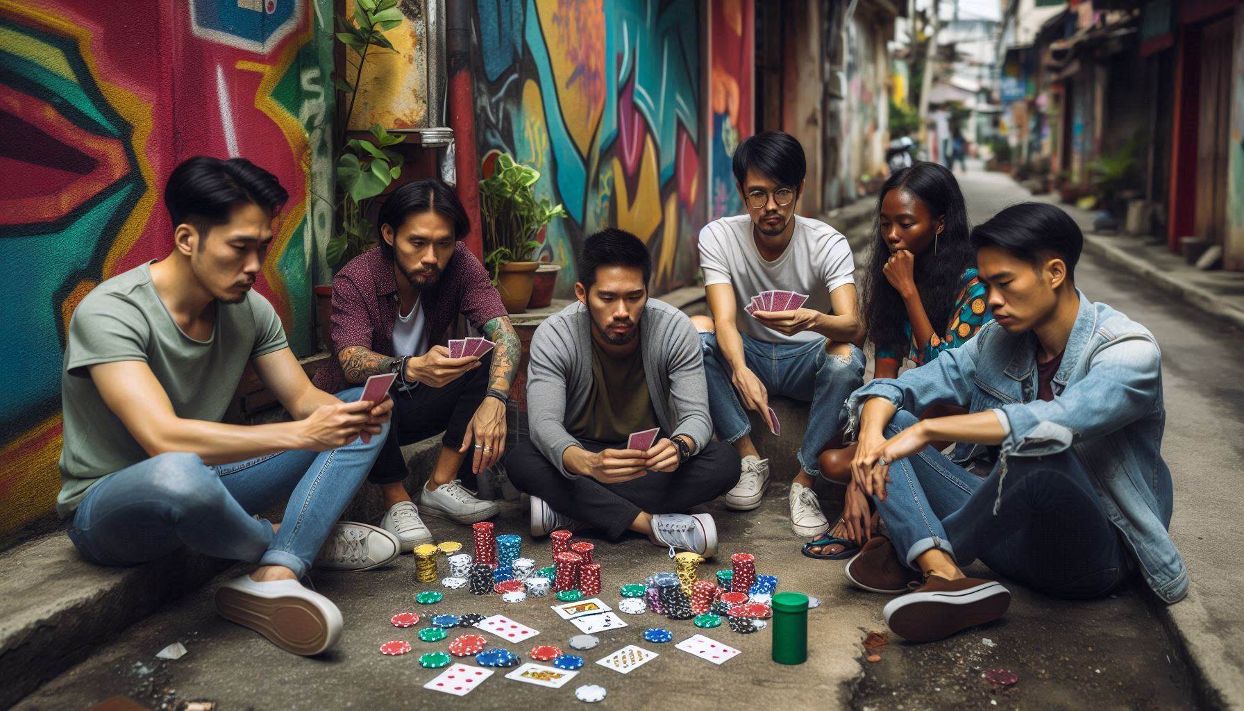 [VIDEO] ¿Saben lo que es el poker callejero?