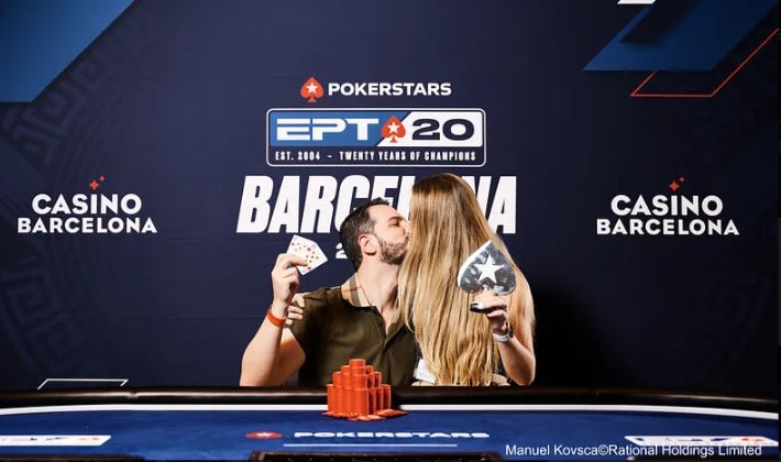 Murilo Milhomen aprovechó su Luna de Miel y ganó en Barcelona