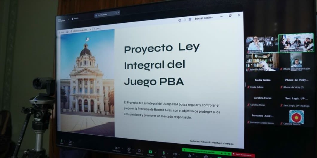 El Senado de Buenos Aires comienza a tratar la ley de juego