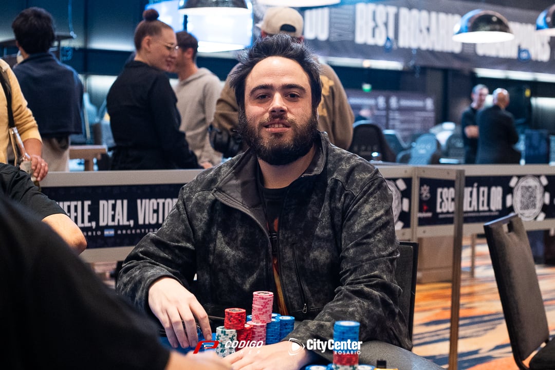 WSOP Rosario: Felipe Campins lidera a los últimos 37 del Main Event