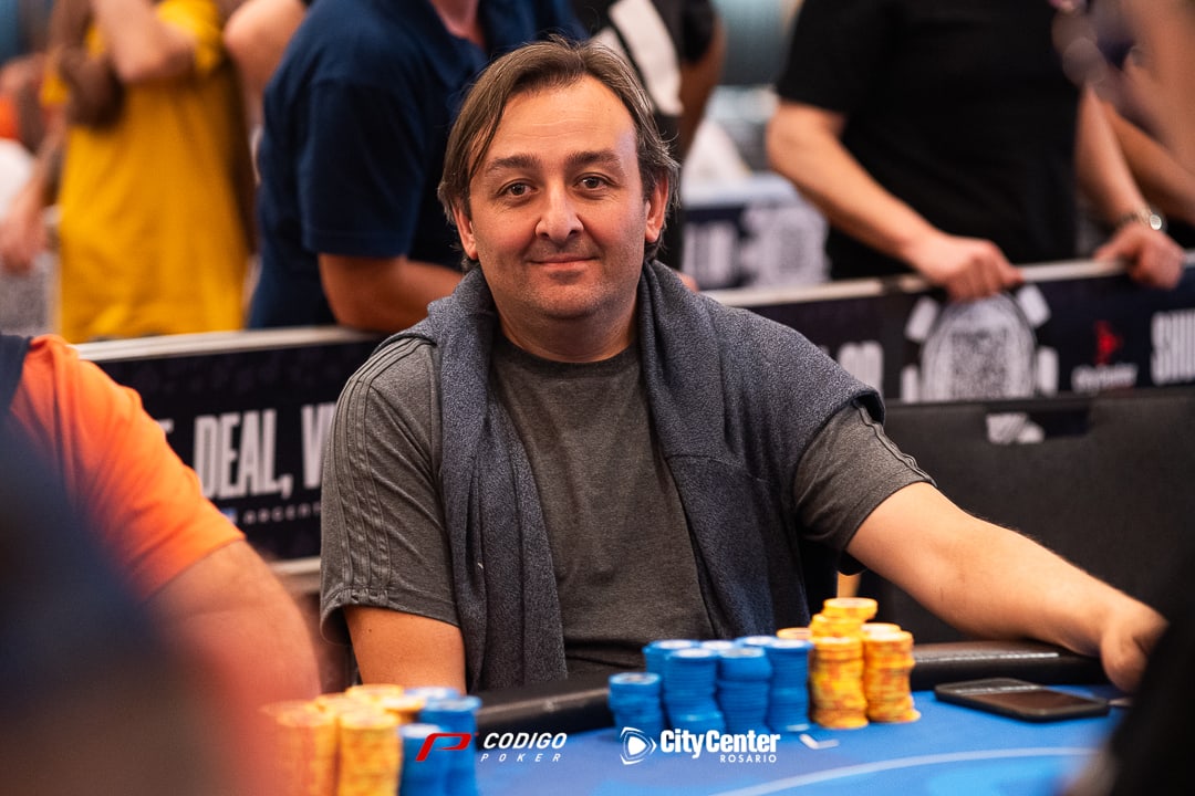 WSOP Rosario: Pablo Ferreyra dominó el masivo Día 1C del Main Event