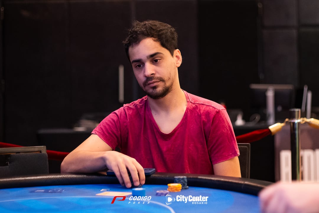 Wsop Rosario Main Event Dia 1C Andres Dos Santos