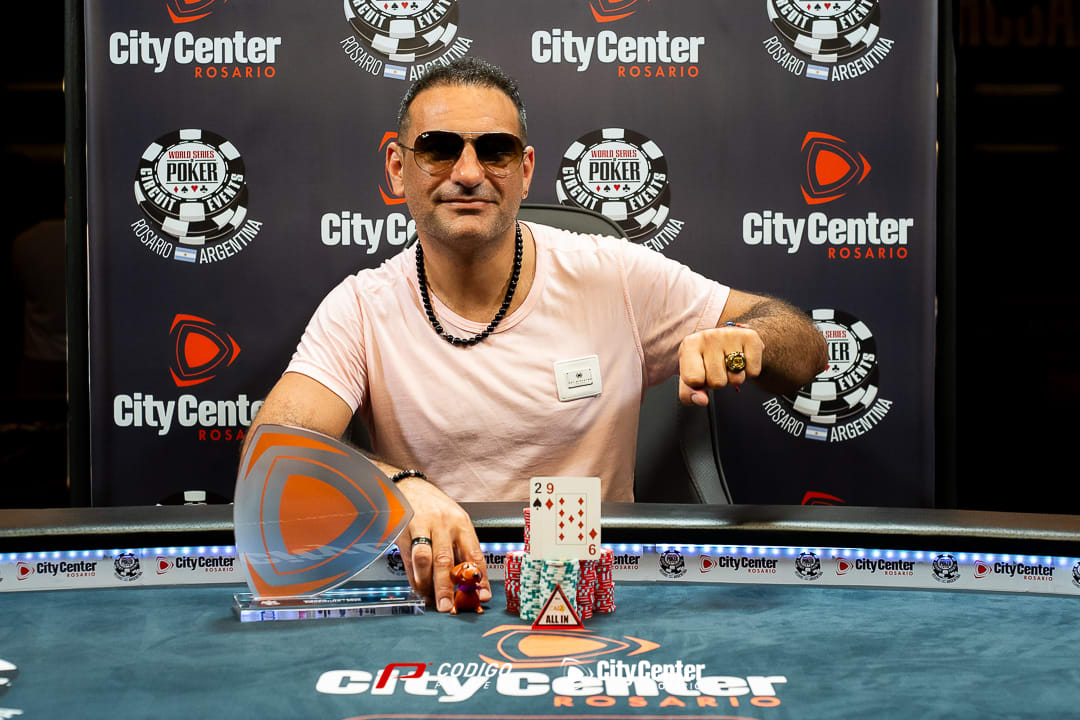 Pablo Galera ganó su primer anillo en la WSOP Rosario