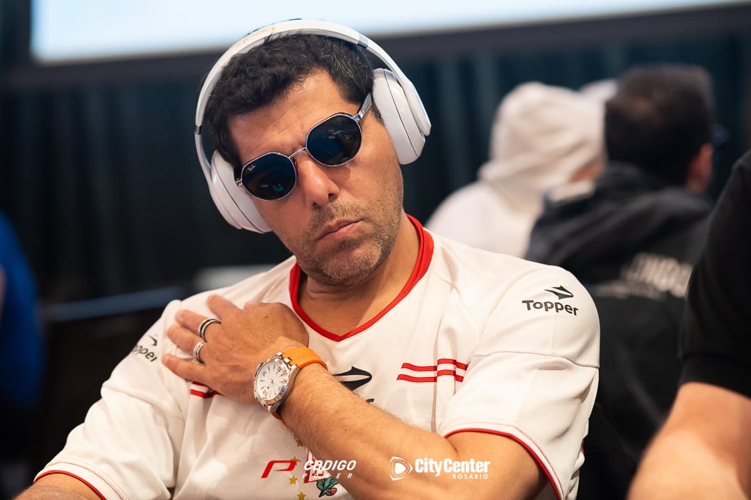 Adrián Jiménez lidera a la Armada en el Día 2 del BSOP Summer Main Event