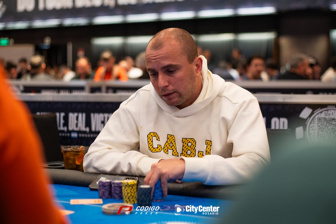 Juan Aller se quedó con el High Roller del CAP Rosario