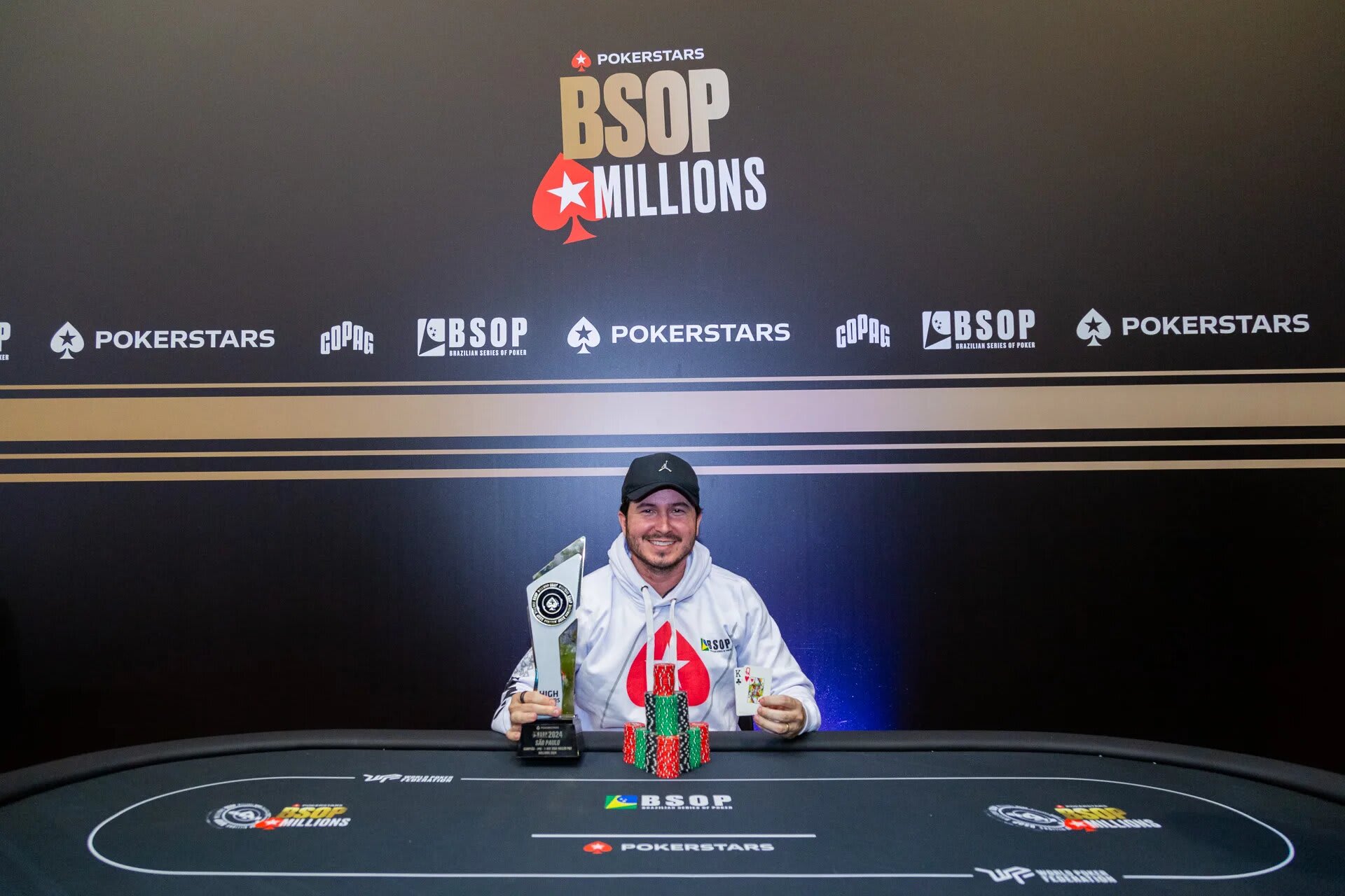 Dennys Ramos arrasó con el High Roller PKO del BSOP Millions